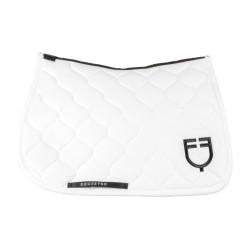 Sprungteppich aus gestepptem technischem Gewebe Equestro Weiß Wei&amp;szlig;