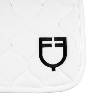 Sprungteppich aus gestepptem technischem Gewebe Equestro Weiß Wei&amp;szlig;