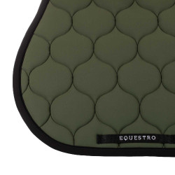 Sprungteppich aus gestepptem technischem Gewebe Equestro Reisetasche Grün Sprungteppich aus gestepptem technischem Gewebe Equestro Reisetasche Grün