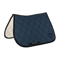 Sprungteppich aus gestepptem technischem Gewebe Equestro Beringsee Blau Sprungteppich aus gestepptem technischem Gewebe Equestro Beringsee Blau