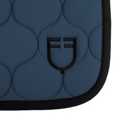 Sprungteppich aus gestepptem technischem Gewebe Equestro Beringsee Blau Sprungteppich aus gestepptem technischem Gewebe Equestro Beringsee Blau