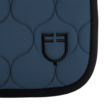 Sprungteppich aus gestepptem technischem Gewebe Equestro Beringsee Blau Sprungteppich aus gestepptem technischem Gewebe Equestro Beringsee Blau