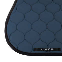 Sprungteppich aus gestepptem technischem Gewebe Equestro Beringsee Blau Sprungteppich aus gestepptem technischem Gewebe Equestro Beringsee Blau