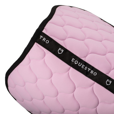 Sprungteppich aus gestepptem technischem Gewebe Equestro Orchideenstrauß Rosa