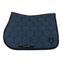 Sprungteppich aus gestepptem technischem Gewebe Equestro Beringsee Blau Sprungteppich aus gestepptem technischem Gewebe Equestro Beringsee Blau