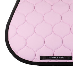 Sprungteppich aus gestepptem technischem Gewebe Equestro Orchideenstrauß Rosa
