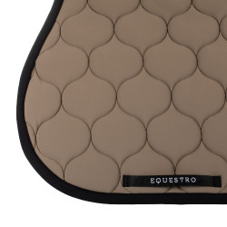 Sprungteppich aus gestepptem technischem Gewebe Equestro Walnuss Braun Sprungteppich aus gestepptem technischem Gewebe Equestro Walnuss Braun
