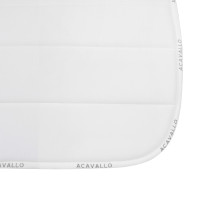 Sprungschabracke Acavallo kariert und Louvre Weiß Weiß