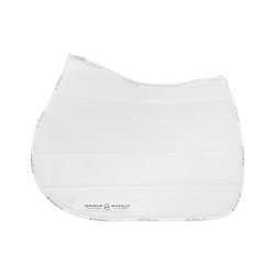 Sprungschabracke Acavallo kariert und Louvre Weiß Weiß