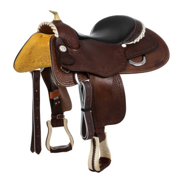 Selle Pool’s Verarbeitung in Rawhide 9002 Braun