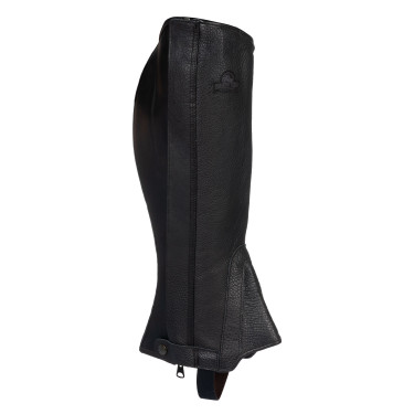 Mini-Chaps GP Leder Stretch Acavallo Schwarz