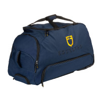 Trolley-Tasche mit gesticktem Equestro-Logo Schwarz