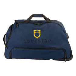 Trolley-Tasche mit gesticktem Equestro-Logo Marineblazer Marineblau