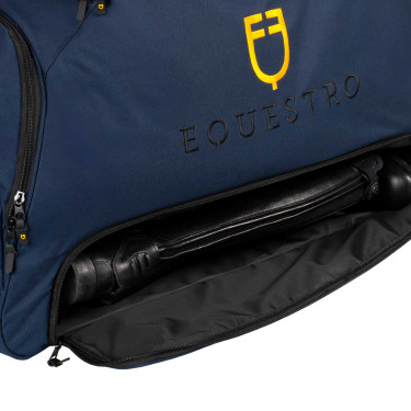 Trolley-Tasche mit gesticktem Equestro-Logo Marineblazer Marineblau
