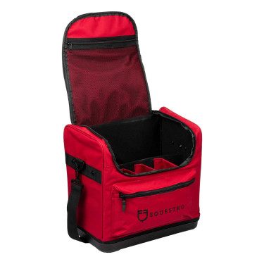 Pflegetasche mit Reißverschlusstasche Equestro Bordeaux
