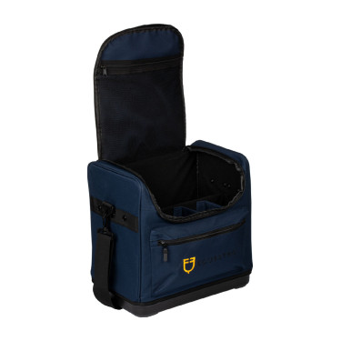 Pflegetasche mit Reißverschlusstasche Equestro Marine Marineblau