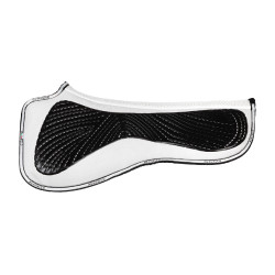 Stoßdämpfer MF DS SW-3DS aus Wildleder mit flachem Gel-Grip Acavallo Weiß Wei&amp;amp;amp;amp;amp;szlig;