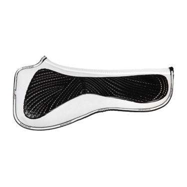 Stoßdämpfer MF DS SW-3DS aus Wildleder mit flachem Gel-Grip Acavallo Weiß Wei&amp;amp;amp;amp;amp;szlig;