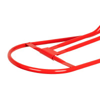 Klappbarer Wand-Sattelhalter für englische Sättel Umbria Equitazione Rot