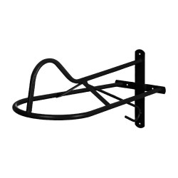 Fester Wandhalter für Westernsattel Umbria Equitazione Schwarz