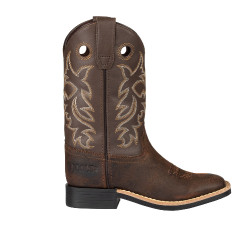 Westernstiefel Kinder Modell Square Brown/Choco Pool's
