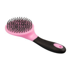 Mähnen- und Schweifkamm mit Griff Umbria Equitazione Rosa / Schwarz