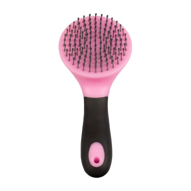 Mähnen- und Schweifkamm mit Griff Umbria Equitazione Rosa / Schwarz