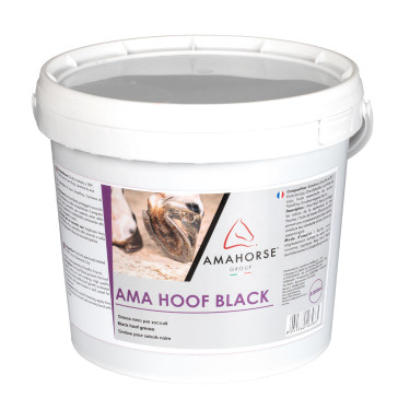 Gelbes Fett für Hufe Ama Hoof 5L Umbria Equitazione Schwarz