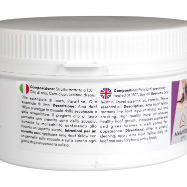 Gelbes Huf-Fett Ama Hoof 500 ml Umbria Equitazione Gelbes Huf-Fett Ama Hoof 500 ml Umbria Equitazione