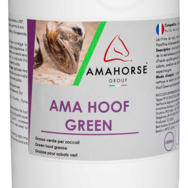 Gelbes Huf-Fett Ama Hoof 1L Umbria Equitazione