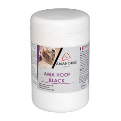 Gelbes Huf-Fett Ama Hoof 1L Umbria Equitazione Schwarz
