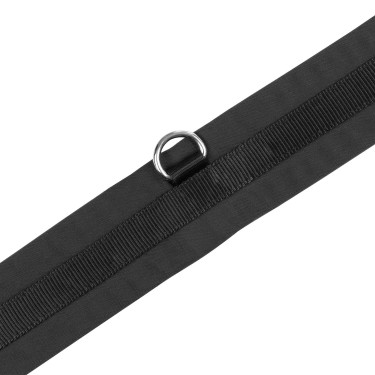 Gewebegurt mit Elastiken Umbria Equitazione Schwarz