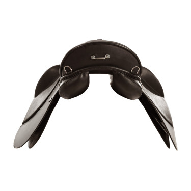 Trekking-Sattel Chetak aus Supreme-Leder Braun