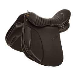 Trekking-Sattel Chetak aus Supreme-Leder Braun