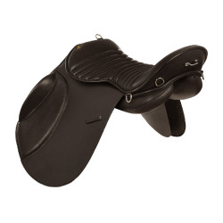 Trekking-Sattel Chetak aus Supreme-Leder Braun