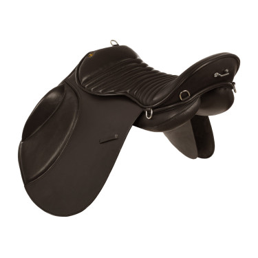 Trekking-Sattel Chetak aus Supreme-Leder Braun