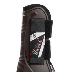 Neopren-Gamaschen mit Kunststoffverstärkung Umbria Equitazione Braun Neopren-Gamaschen mit Kunststoffverstärkung Umbria Equitazione Braun