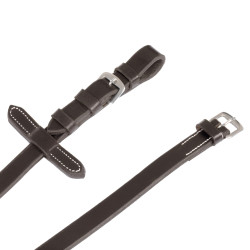 Bridon Supreme mit Kontrastnaht und Supreme Zügel Braun