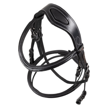 Bridon Supreme mit Kontrastnaht und Supreme Zügel Schwarz