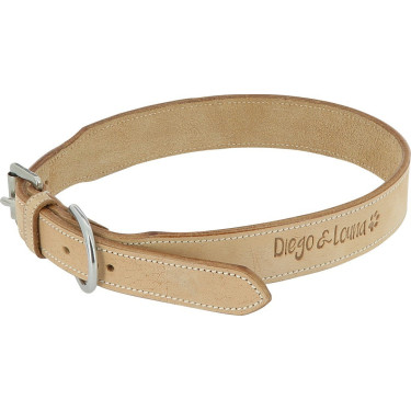 Lederhalsband Diego & Louna für Hunde Lederhalsband Diego & Louna für Hunde