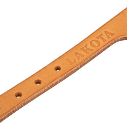 Leder-Steigbügelriemenverschluss Lakota Natürlich Braun