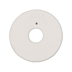 Gummibeschichtete Gebissscheiben mit Ringen Umbria Equitazione Weiß Weiß Gummibeschichtete Gebissscheiben mit Ringen Umbria Equitazione Weiß Weiß