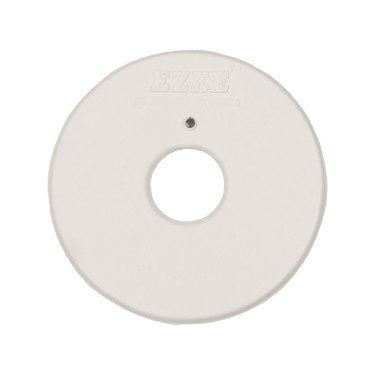 Gummibeschichtete Gebissscheiben mit Ringen Umbria Equitazione Weiß Weiß Gummibeschichtete Gebissscheiben mit Ringen Umbria Equitazione Weiß Weiß