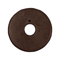 Mors à Anneaux Recouvert de Caoutchouc Umbria Equitazione