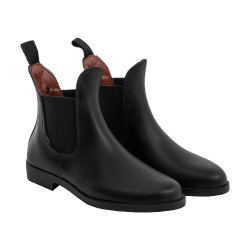 Jodhpur-Stiefeletten aus Pro-Tech-Gummi Schwarz