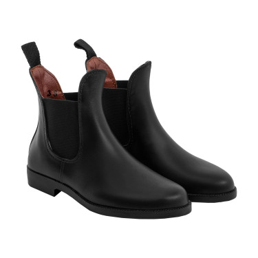 Jodhpur-Stiefeletten aus Pro-Tech-Gummi Schwarz