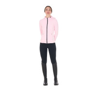 Taillierte Softshell-Jacke mit winddichtem Reißverschluss für Damen Equestro Ballerina Rosa