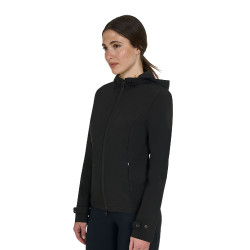 Taillierte Softshell-Jacke mit winddichtem Reißverschluss für Damen Equestro Taillierte Softshell-Jacke mit winddichtem Reißverschluss für Damen Equestro