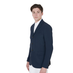 Wettkampfjacke für Herren aus perforiertem technischem Gewebe Equestro Marineblazer Marineblau Wettkampfjacke für Herren aus perforiertem technischem Gewebe Equestro Marineblazer Marineblau