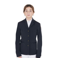 Wettkampfjacke Kinder Exclusive Equestro Schwarz